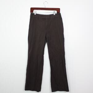 Banana Republic Pants Women's Size 4L Brown Harrison Stretch